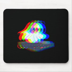 Muziek Ghost Halloween Techno Rave Halloween Party Muismat