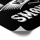 Muziek-gift-mijn is gewoon een mokey-Robinson Poster (Hoek)