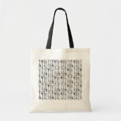 muziek, gitaren tote bag (Voorkant)