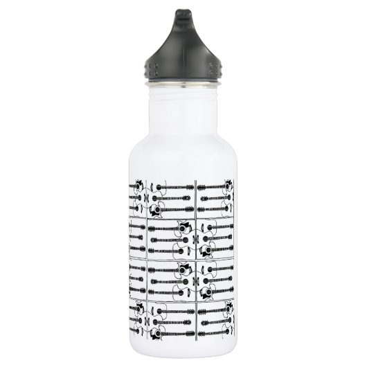 muziek, gitaren waterfles  (Rechts)