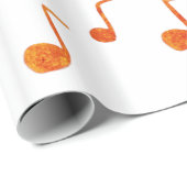 Muziek, Golden Notes Cadeaupapier (Rol Hoek)