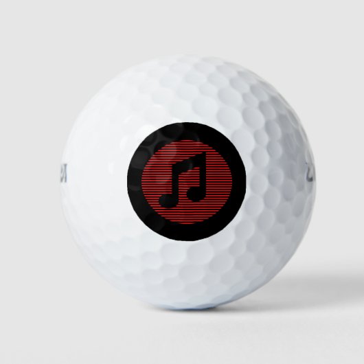 Muziek Golfballen (Voorkant)
