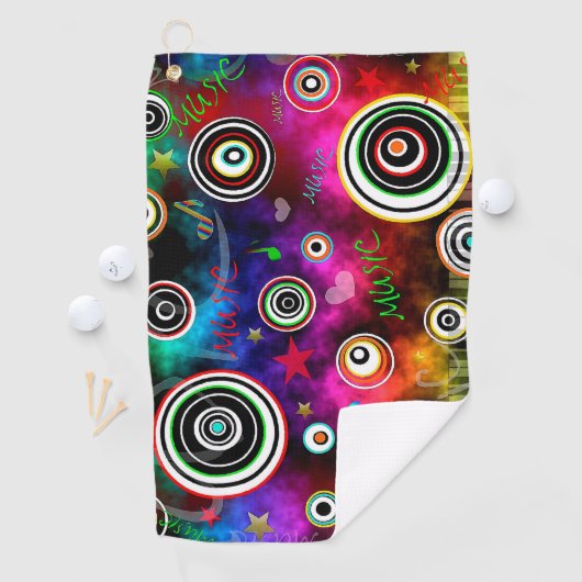 Muziek Golfhanddoek (Insitu)