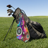 Muziek Golfhanddoek (Groen)