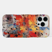 Muziek Graffiti iPhone Hoesje (Achterkant horizontaal)