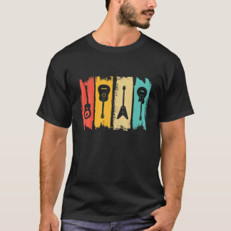 Muziek  Guitar Mannen Vrouwen Muziek Band Guitaris T-shirt