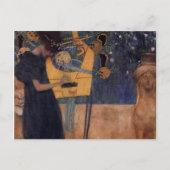 Muziek - Gustav Klimt Briefkaart (Voorkant)