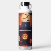 Muziek & Halloween Waterfles (Voorkant)
