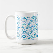 Muziek Handen - ASL Design Koffiemok (Links)