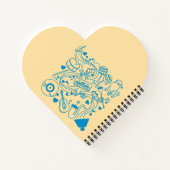 Muziek Handen - ASL Design Notitieboek (Achterkant)