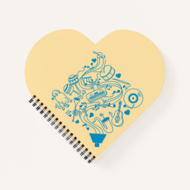 Muziek Handen - ASL Design Notitieboek