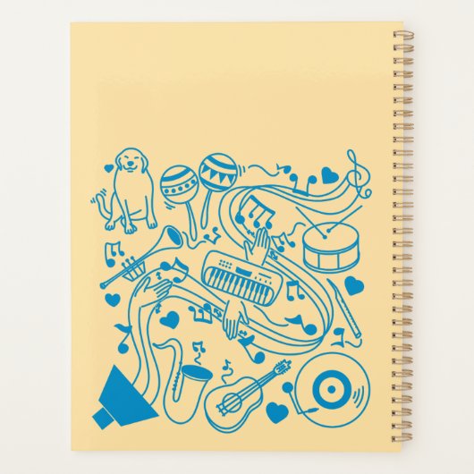 Muziek Handen - ASL Design Planner (Achterkant)