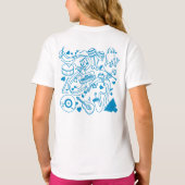 Muziek Handen - ASL Design T-shirt (Achterkant)