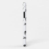 muziek, handen van de geleider met een batterij Case-Mate iPhone case (Achterkant/rechts)