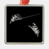  muziek, handen van de geleider met een batterij metalen ornament (Voorkant)