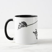  muziek, handen van de geleider met een batterij mok (Links)