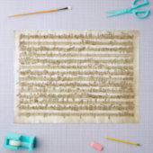  muziek handgeschreven Score notities ontkoppelen Tissuepapier (Craft)