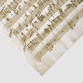  muziek handgeschreven Score notities ontkoppelen Tissuepapier (Detail)