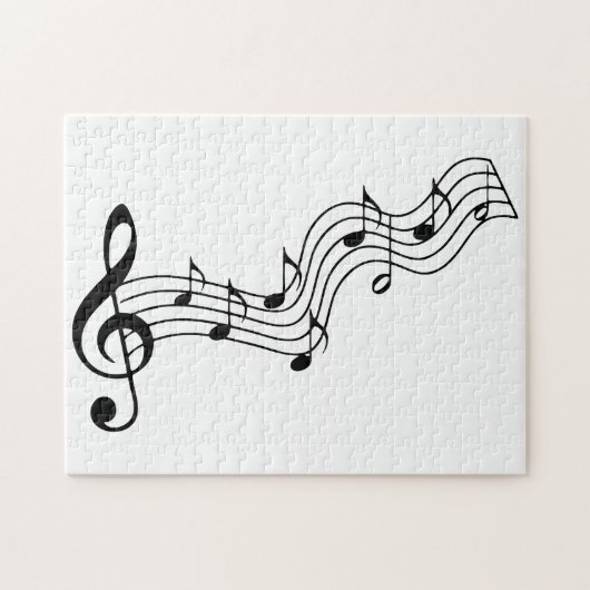 Muziek, hard uitdagend Kwaad Extreme Legpuzzel (Horizontaal)