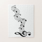 Muziek, hard uitdagend Kwaad Extreme Legpuzzel (Verticaal)