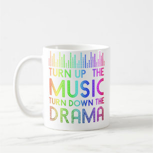 Muziek Harder, Drama Zachter Headphone Sp Koffiemok