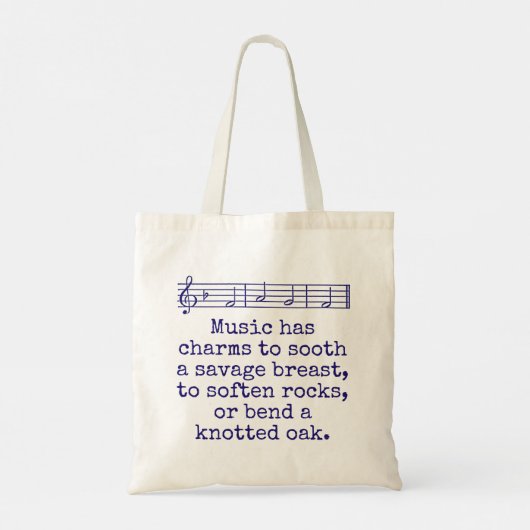 Muziek heeft afbeeldingen naar het scherm - Music  Tote Bag (Achterkant)