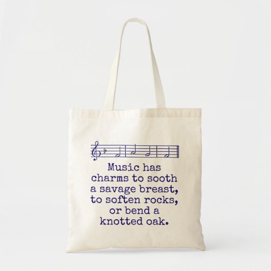 Muziek heeft afbeeldingen naar het scherm - Music Tote Bag (Voorkant)