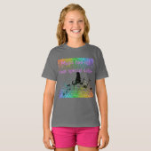 "Muziek heeft zijn eigen speciale kleur" t-shirt (Voorkant volledig)