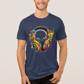 muziek heren t-shirts disney soul (Voorkant)