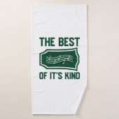 Muziek het beste is het soort badhanddoek (Badhanddoek)