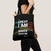 Muziek HET GROTE DAT IK OVER MIJ Christelijk ZIT Tote Bag (Dichtbij)