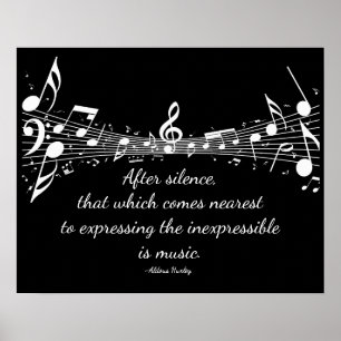 Muziek: Het onuitwisbare Poster uitdrukken