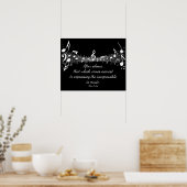 Muziek: Het onuitwisbare Poster uitdrukken (Keuken)