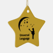Muziek het Universele Ornament van de Nota's van d (Rechts)