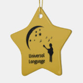 Muziek het Universele Ornament van de Nota's van d (Links)