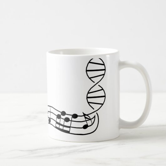 Muziek: Het zit in mijn DNA Koffiemok (Rechts)
