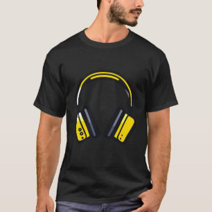 Muziek Hoofdtelefoon City Rhyme Prachtige Vibes Ve T-shirt