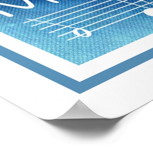 Muziek hoort de sol poster (Hoek)