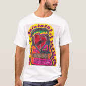 Muziek hoort het hart t-shirt (Voorkant)