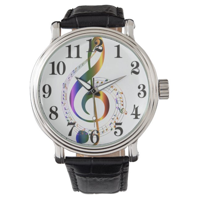 Muziek Horloge (Voorkant)
