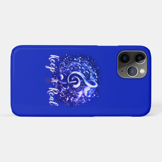 MUZIEK - HOU HET ECHT Case-Mate iPhone CASE (Achterkant (horizontaal))