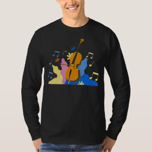 Muziek Humor Cellist Orchestra Player Cel T-shirt