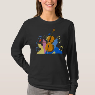 Muziek Humor Cellist Orchestra Player Cel T-shirt