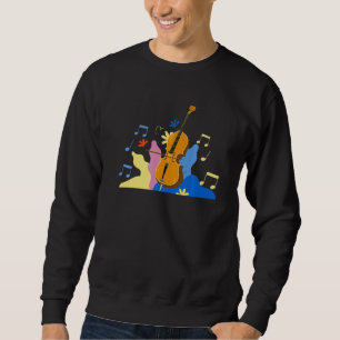 Muziek Humor Cellist Orchestra Player Cel Trui