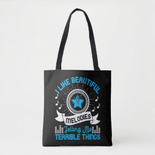 Muziek - Ik hou van mooie melodieën Tote Bag