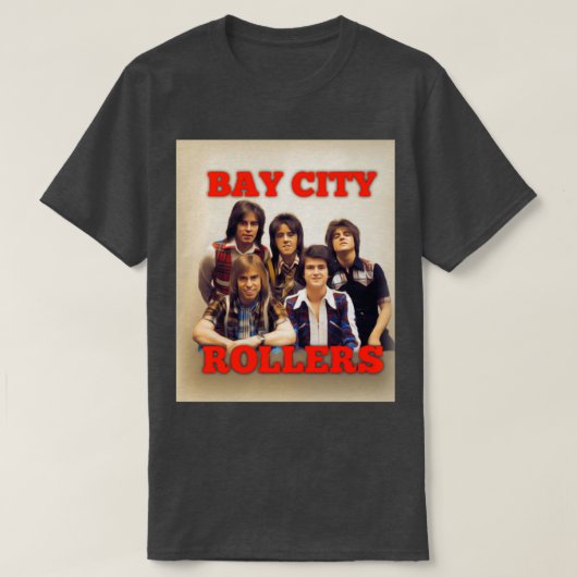 Muziek in Bay City Rollers Legends T-shirt (Design voorkant)