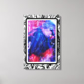 Muziek in beweging canvas afdruk (Voorkant)