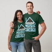 Muziek in Chicago House - DJ Old School EDM T-shirt (Unisex)