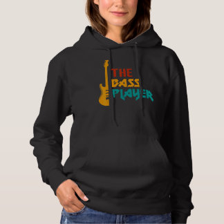 Muziek in de Bass Player Music Bass Guitar Hoodie