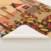 Muziek in de bossen sherpa deken (3/4)